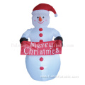 Outdoor inflatable snowman for Christmas decoration